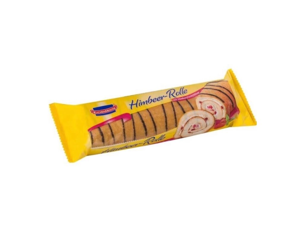 Kuchenmeister Himbeer-Rolle mit Himbeerfruchtfüllung 400 g