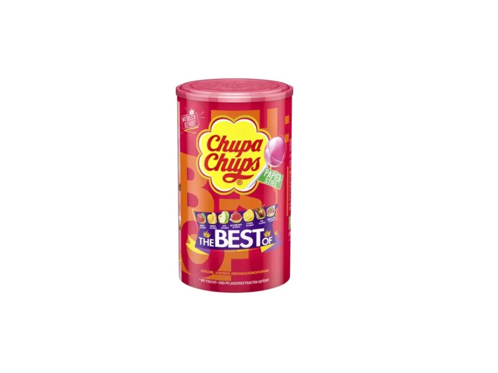 Chupa Chups The Best Of Runddose 100 x 12 g – 1.200 g