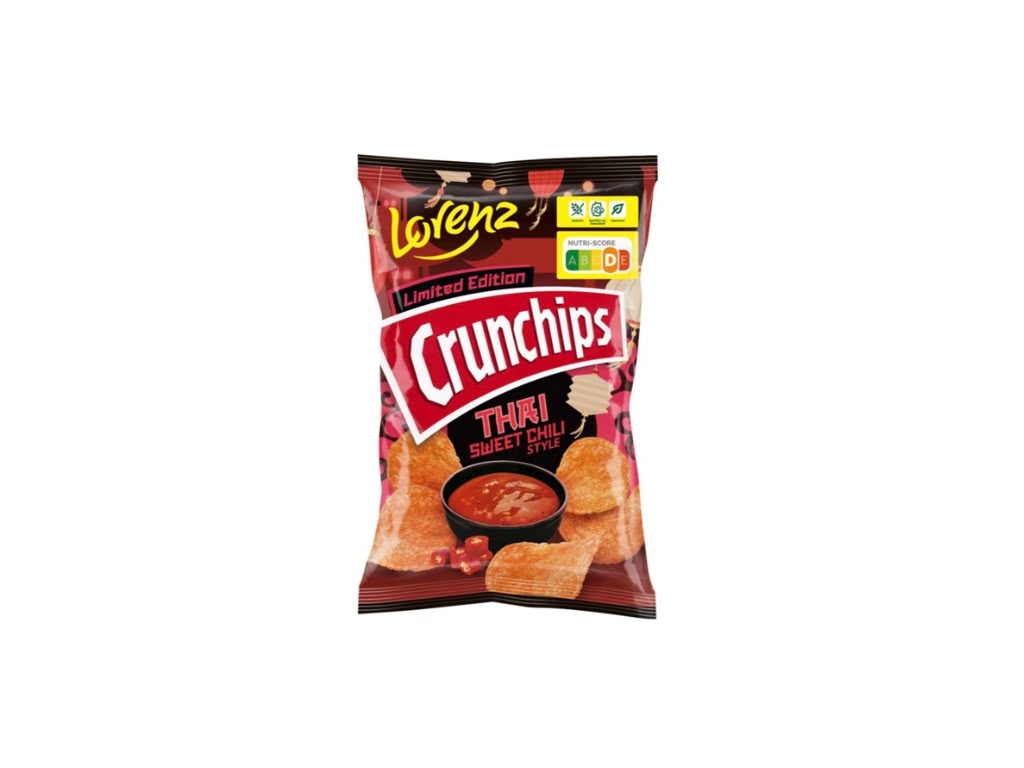 Lorenz Crunchips Thai Sweet Chilli Style Limited Edition 150 g
