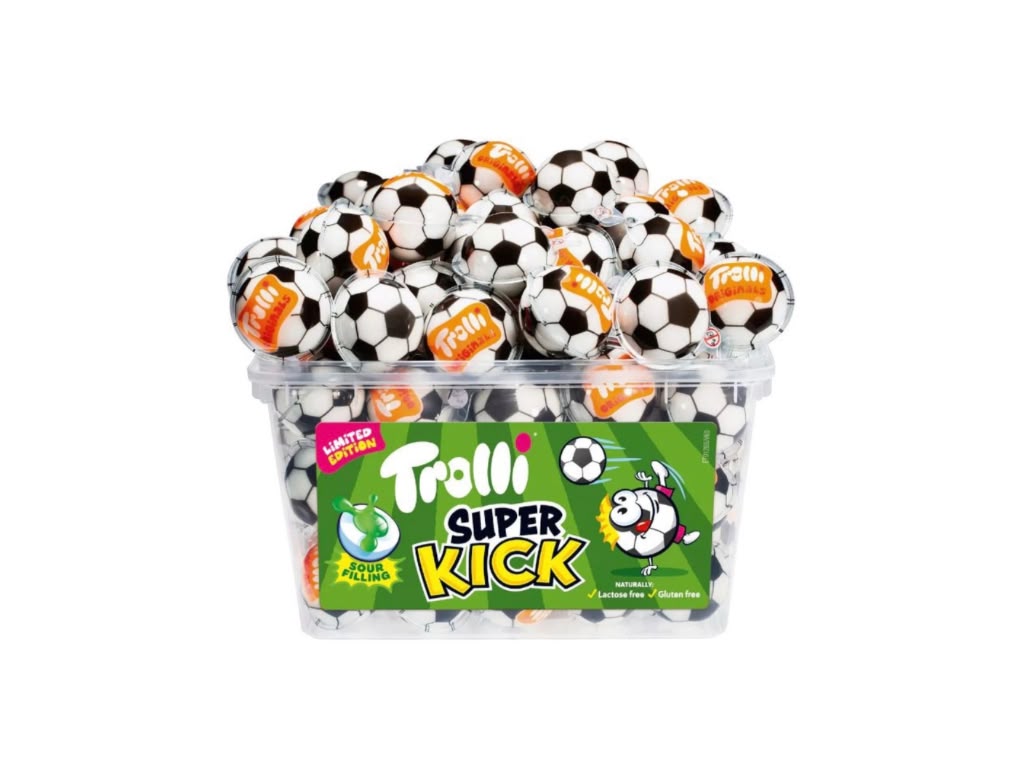 Trolli Super Kick Großdose 60 Stück / 1.128 g Großpackung