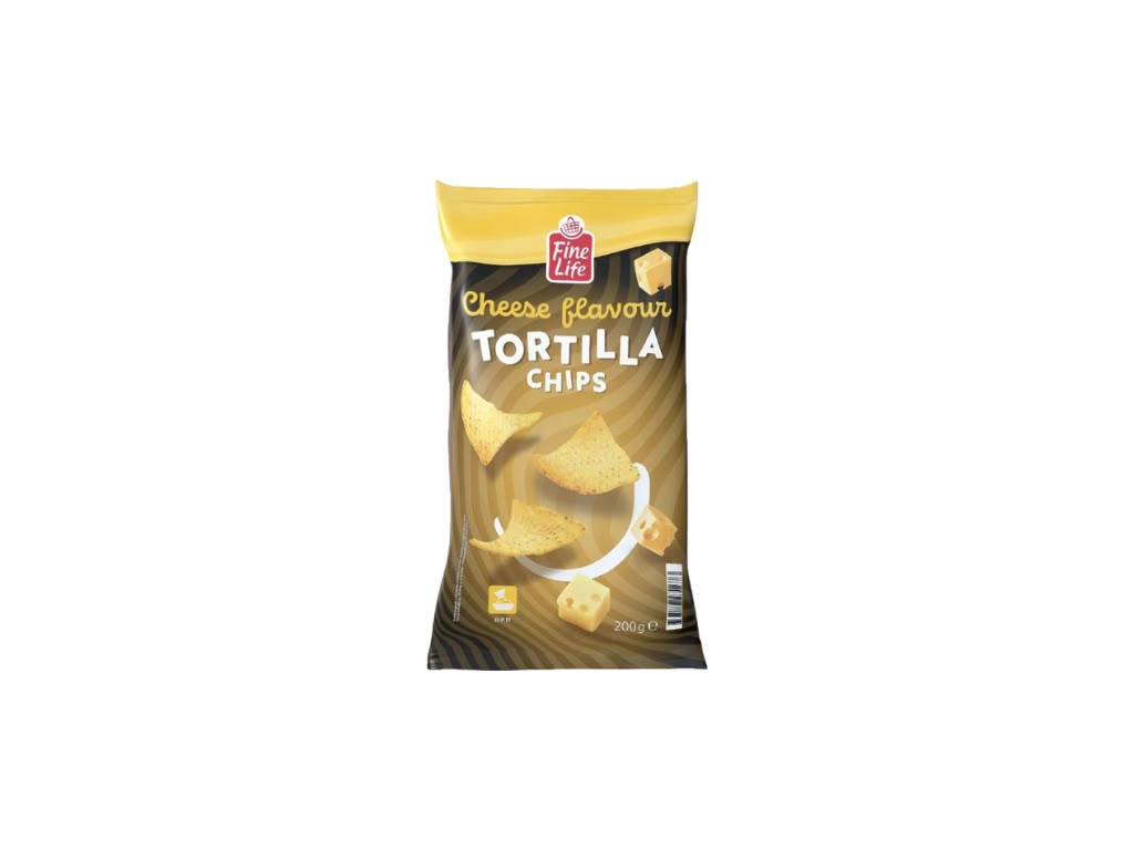 Fine Life Tortilla Chips Saveur Fromage 200 g
