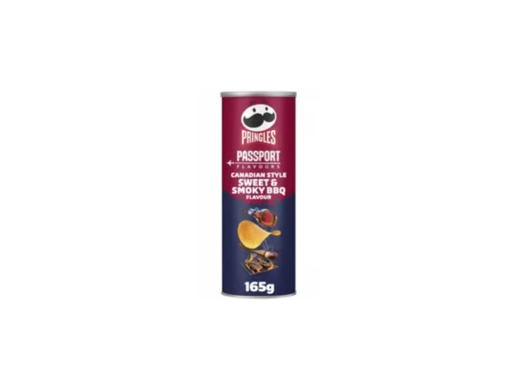 Pringles Passport Flavours Canadian Style Sweet & Smoky BBQ 165 g