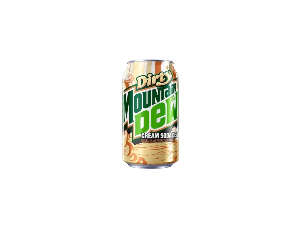 Mountain Dew Dirty Cream Soda 355 ml