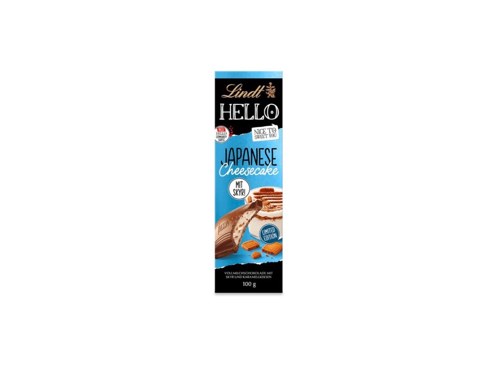 Lindt Hello Japanese Cheesecake 100 g
