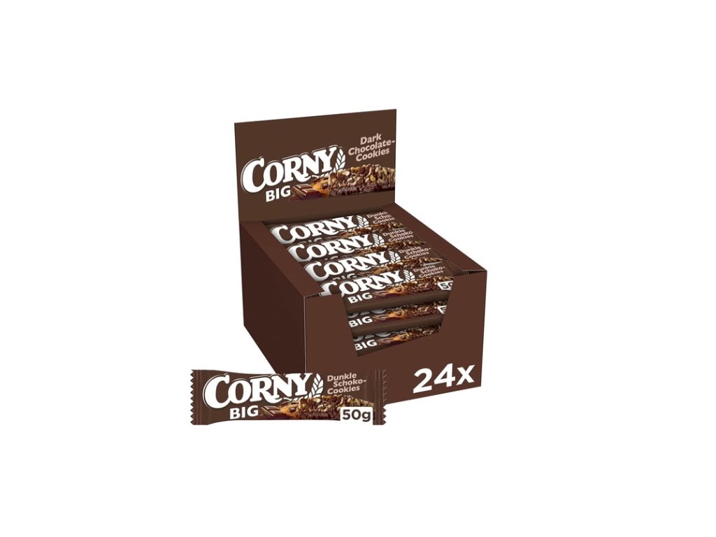 Corny Big Dark Choc Cookies 24 x 50 g – 1.200 g