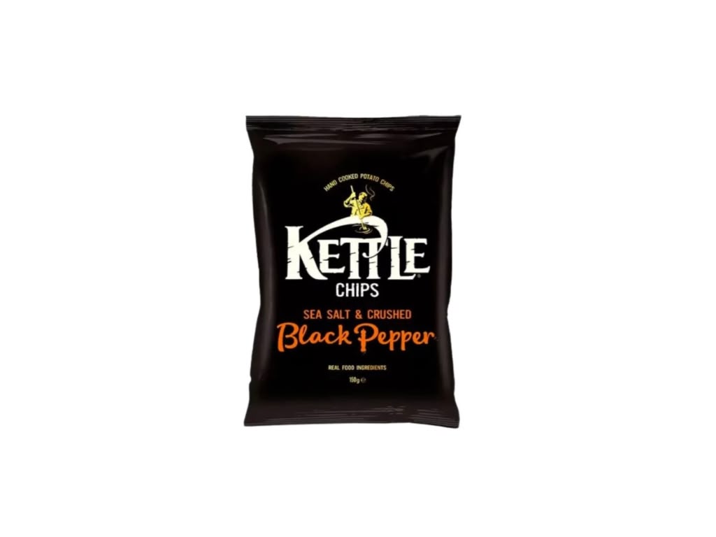 Kettle Sea Salt & Crushed Black Pepper 130 g