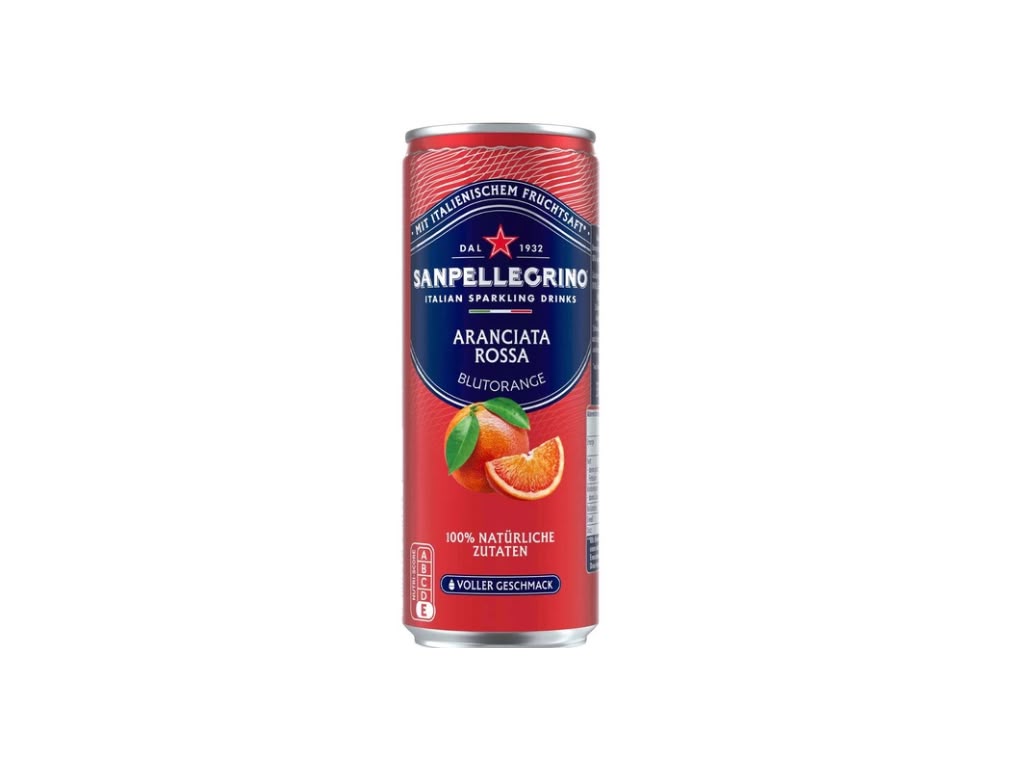 Sanpellegrino Aranciata Rossa 0,33 l Einzeldose