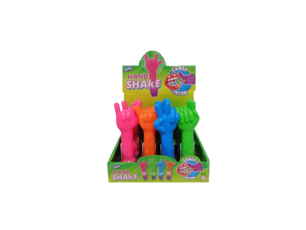WOM Hand Shake Candy 12 × 25 g Großpackung