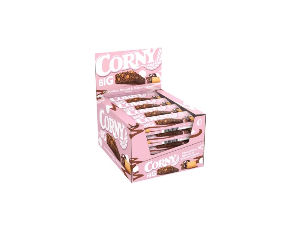 Corny Big Chocolate, Biscuit & Marshmallow Flavour 24 x 40 g – 960 g