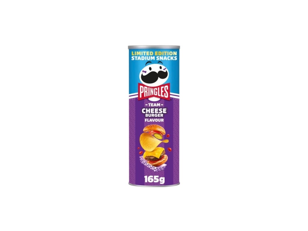 Pringles Team Cheese Burger Flavour Limited Edition 165 g