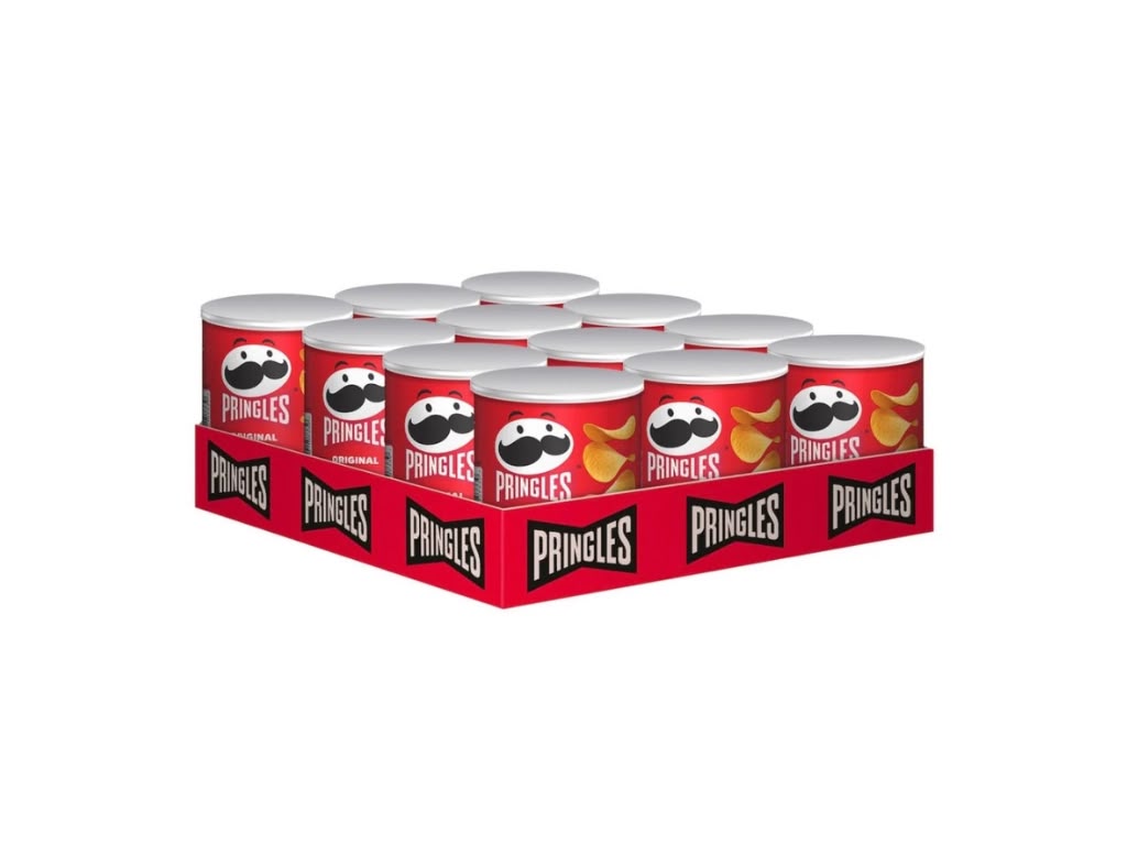 Pringles Original – 12 × 40 g Tray