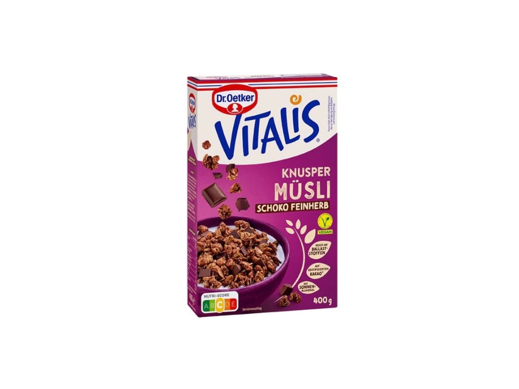 Dr. Oetker Vitalis Knusper Müsli Schoko Feinherb 400 g