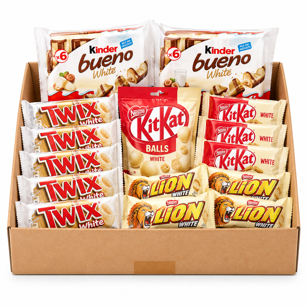 KIG White Chocolate Mix Box Small – Mélange de chocolat blanc 1 kg