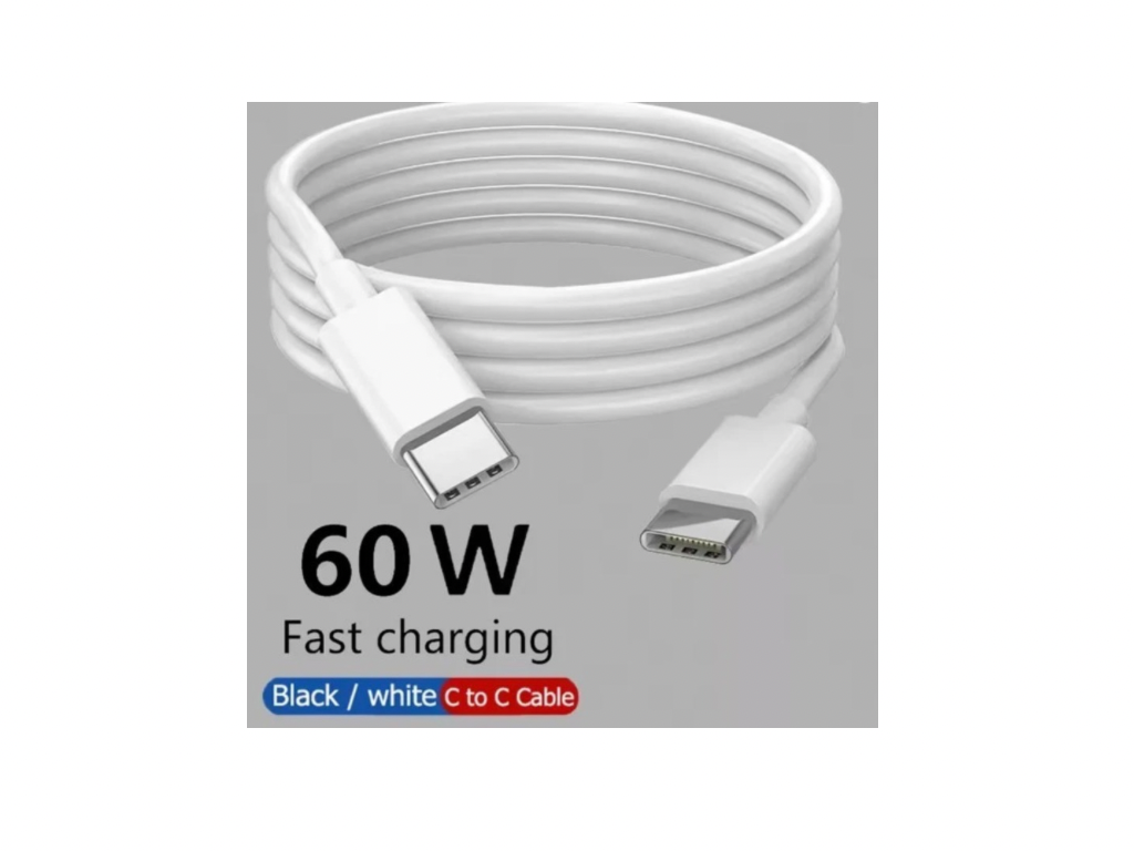 USB C zu USB C Schnellladekabel Daten Kabel 60W ladekabel für Samsung Google 1m