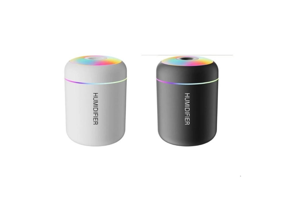 180 ml Mini-USB-Luftbefeuchter – Aroma-Diffusor & Nachtlicht für Auto & Zuhause