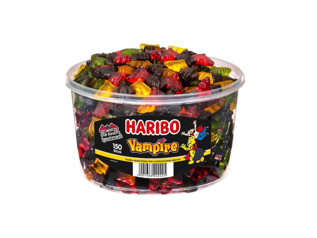 Haribo Vampire 150er // 1,2 Kg Dose