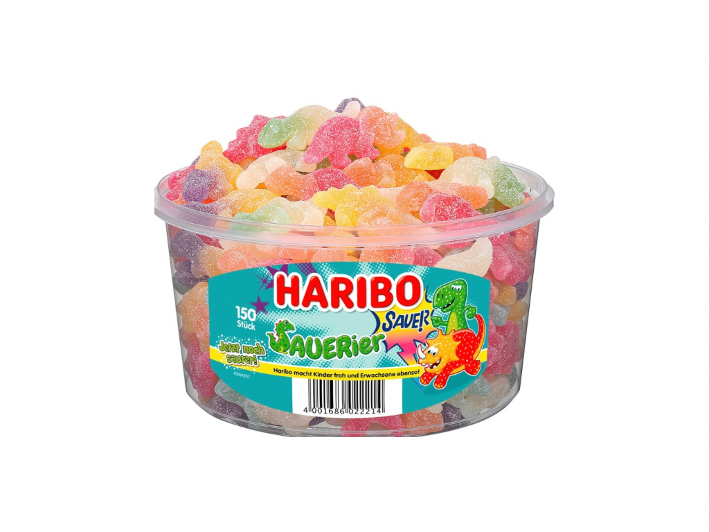 Haribo Sauerier sauer 150er // 1kg Dose