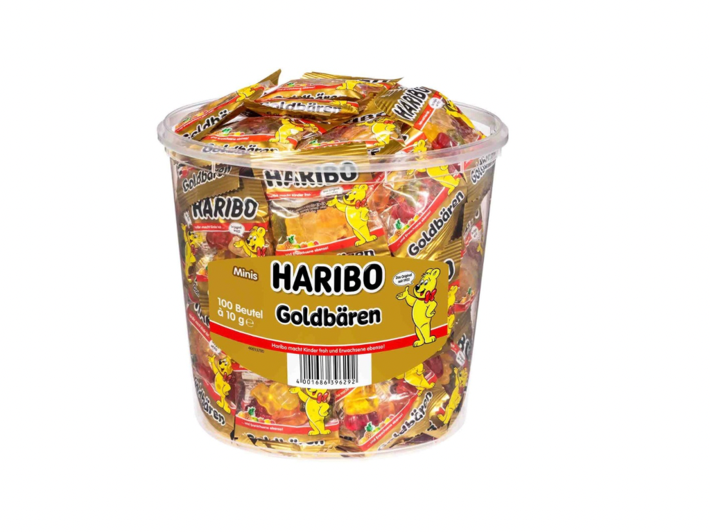 Haribo Goldbären Minis 100x10g // 1kg Dose