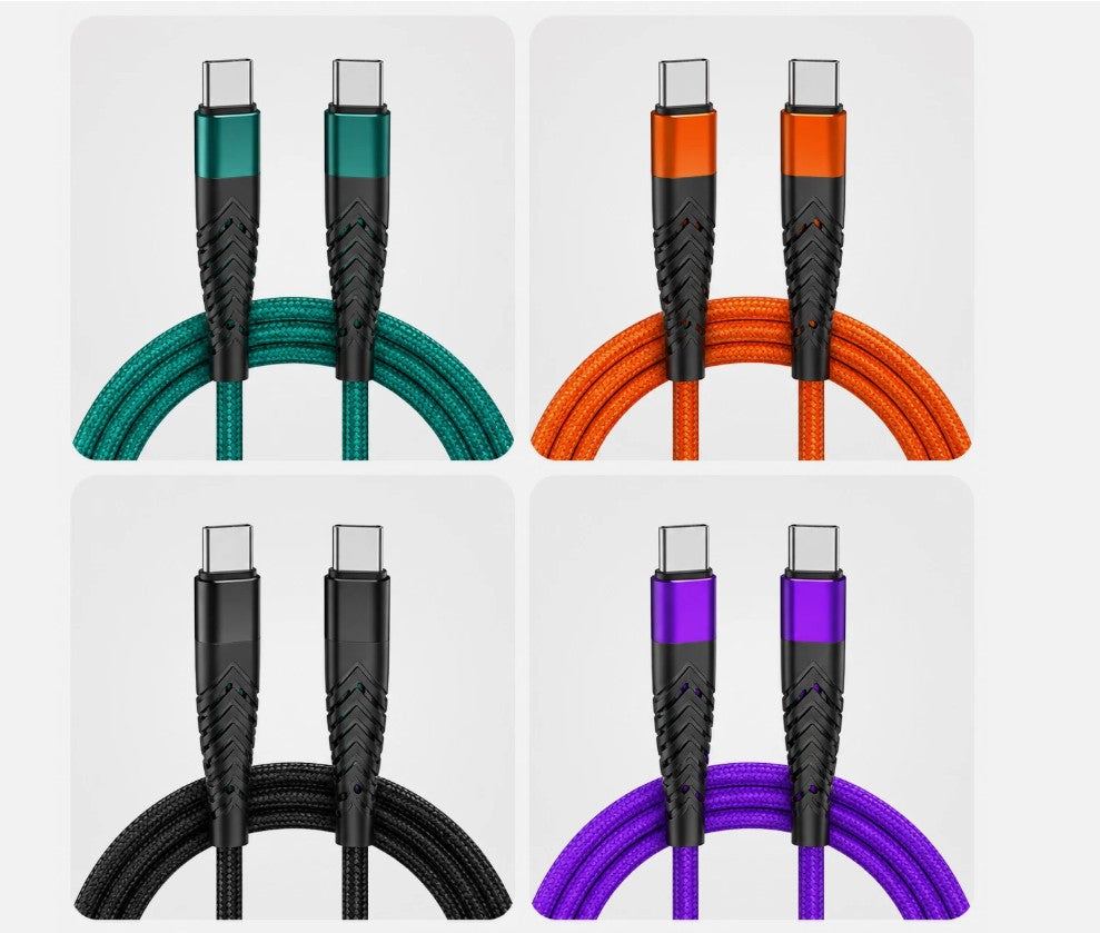 USB C auf USB C Ladekabel Schnell 1m, 2m Kabel für Samsung Xiaomi 60W
