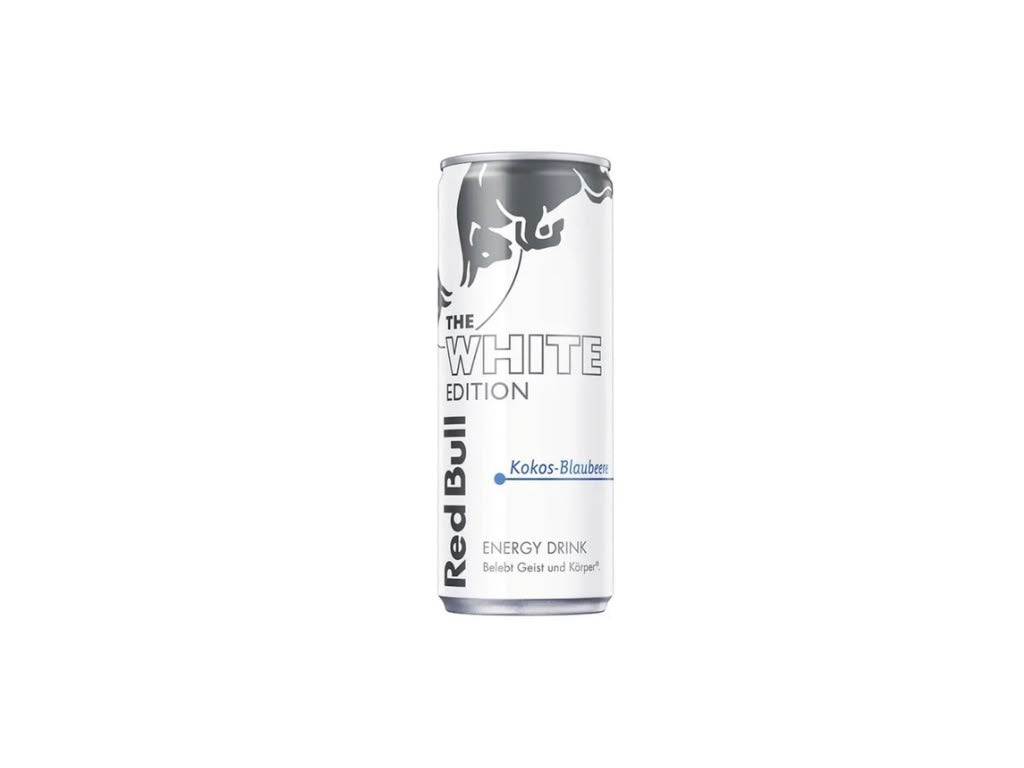 Red Bull White Edition Kokos-Blaubeere – 250 ml Dose