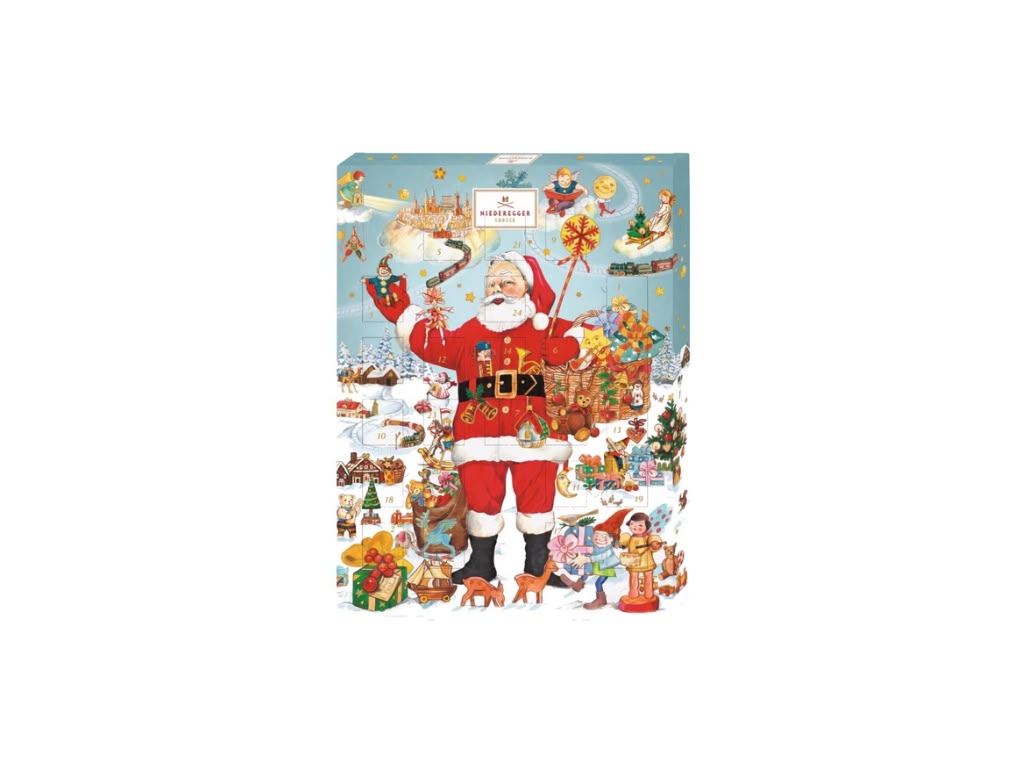 Niederegger Marzipan Adventskalender 300 g – 24 Stück