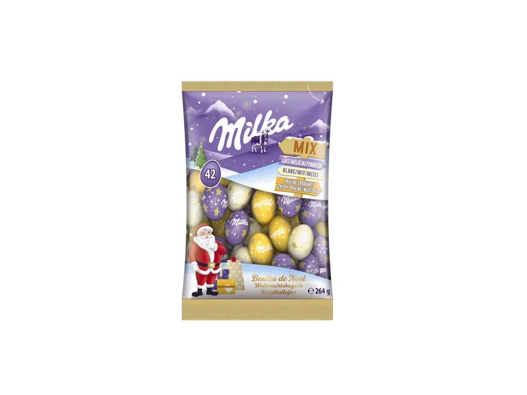 Milka Boules de Noël assorties 264 g