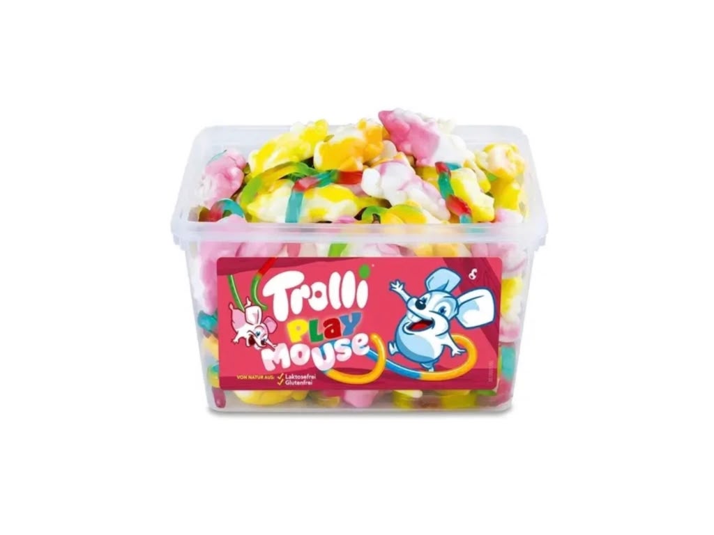 Trolli Play Mouse Großdose 1.200 g Großpackung