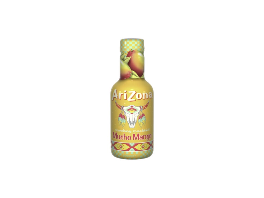AriZona Mucho Mango mit Mangogeschmack 0,5 l Flasche