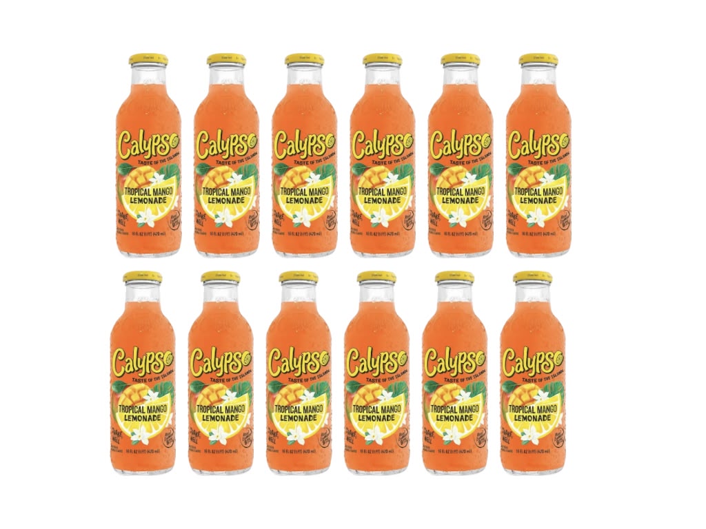 Calypso Tropical Mango Lemonade USA 12er-Pack × 473 ml
