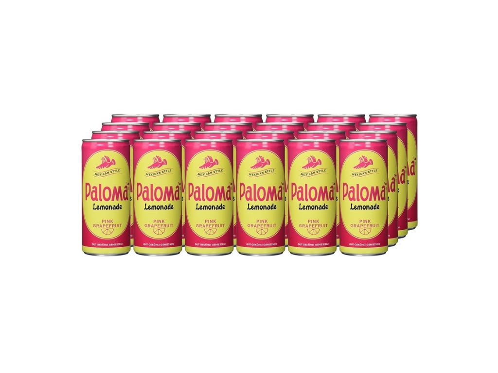 Paloma Pink Grapefruit Lemonade 24 × 0,33 l Großpackung