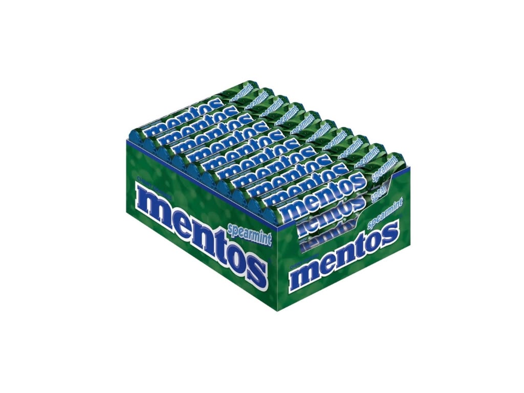 Mentos Spearmint 40 x 38 g – 1.520 g