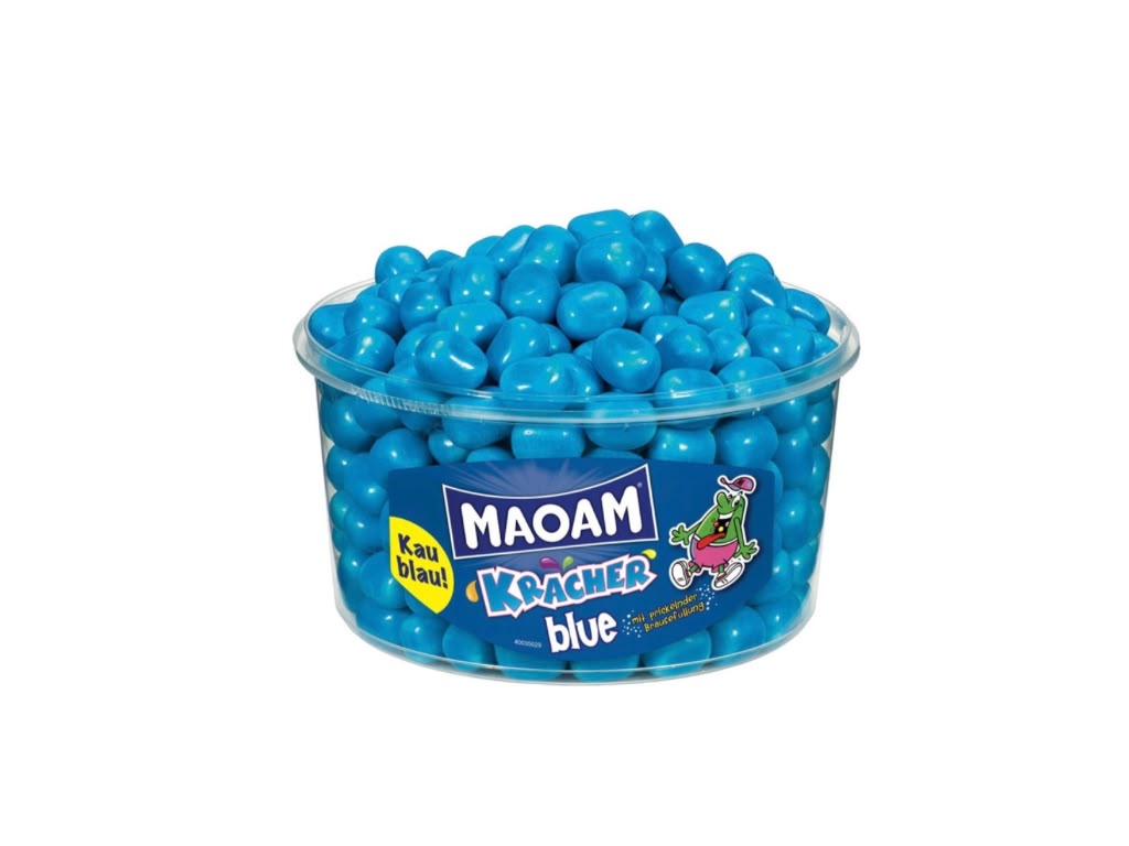 MAOAM Kracher Bleu – Grande boîte de 1,2 kg