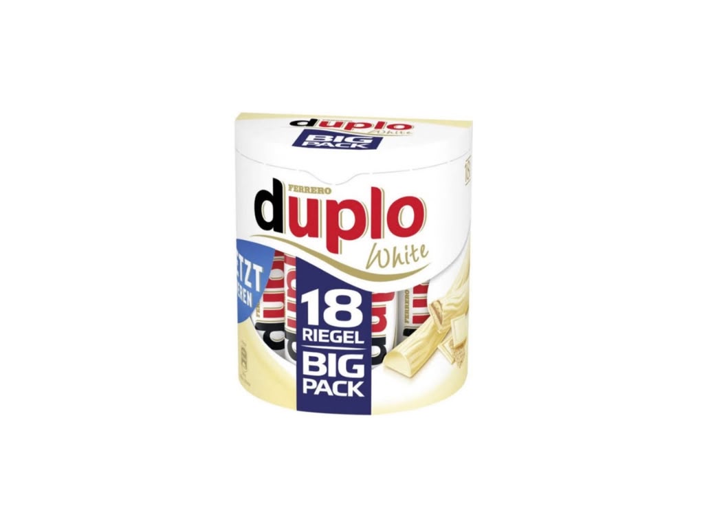 Duplo White Big Pack 18 Riegel 18 x 18,2 g – 327,6 g
