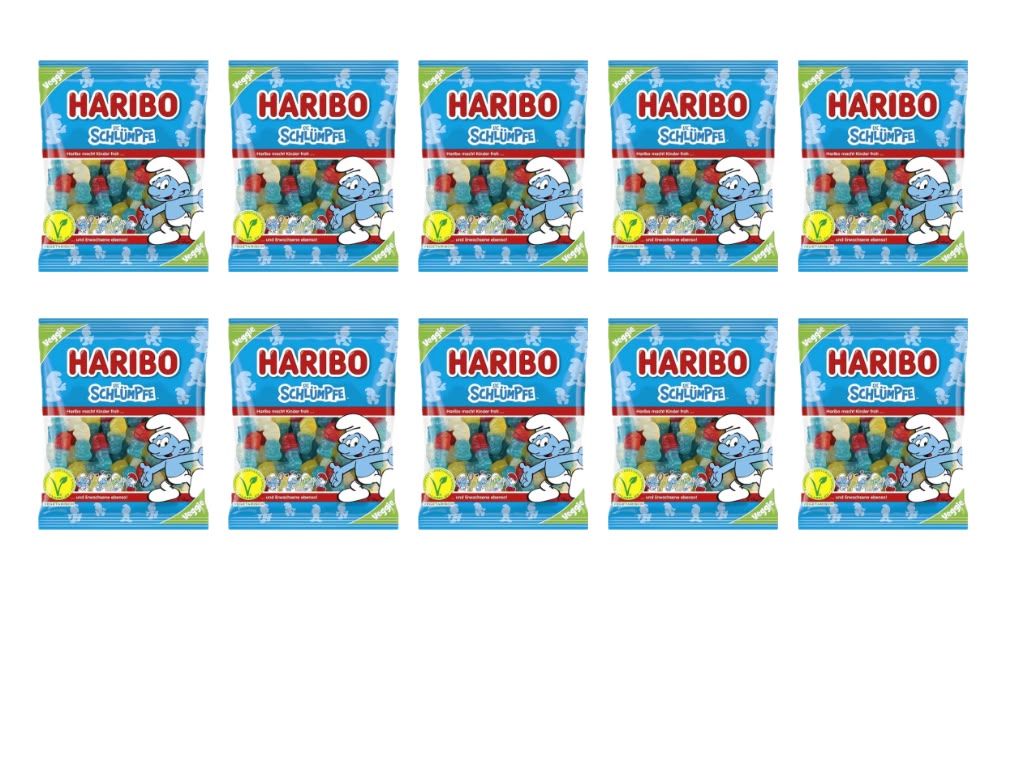 KIG Box HARIBO Schlümpfe – 10 Tüten