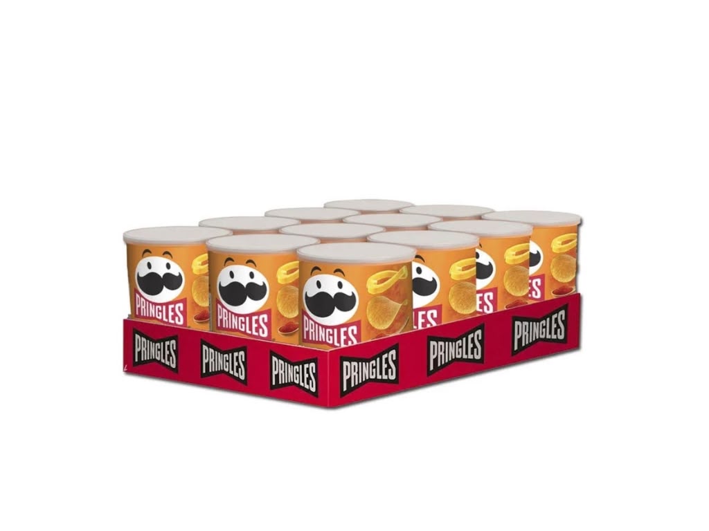 Pringles Sweet Paprika – 12 × 40 g Tray