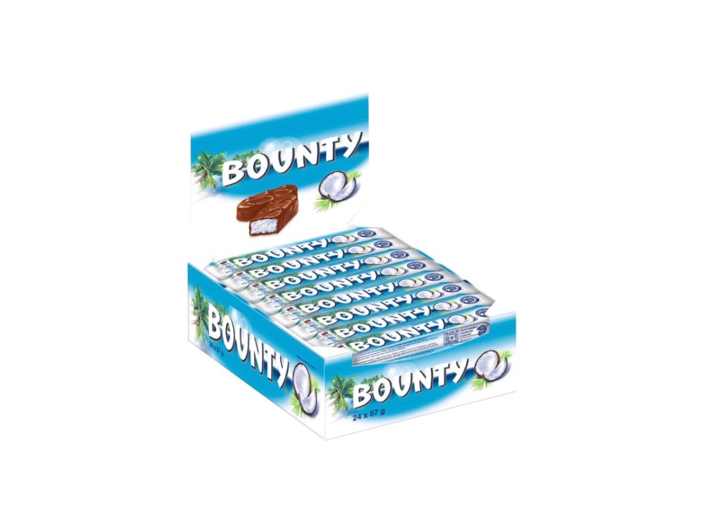 Bounty 24 x 57 g Großpackung