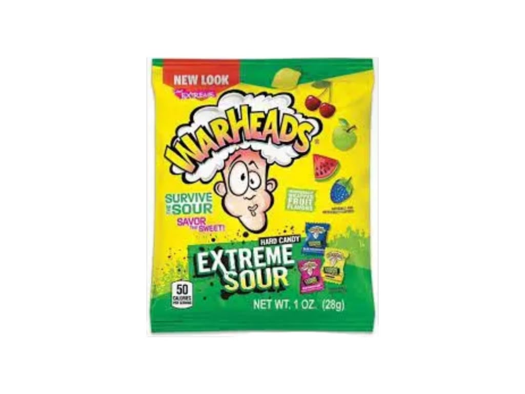 Warheads Extreme Sour Hard Candy USA 28 g