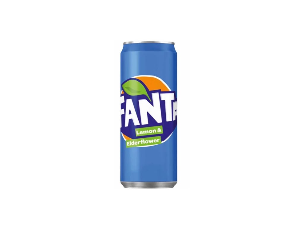 Fanta Lemon & Elderflower – 0,33 l Dose