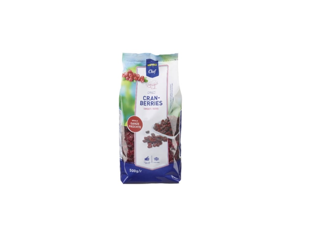 Metro Chef Cranberries ganz getrocknet 500 g