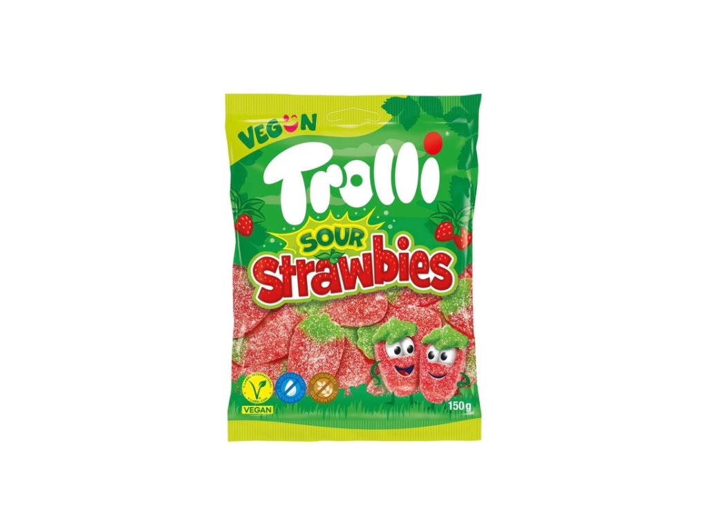 Trolli Sour Strawbies 150 g