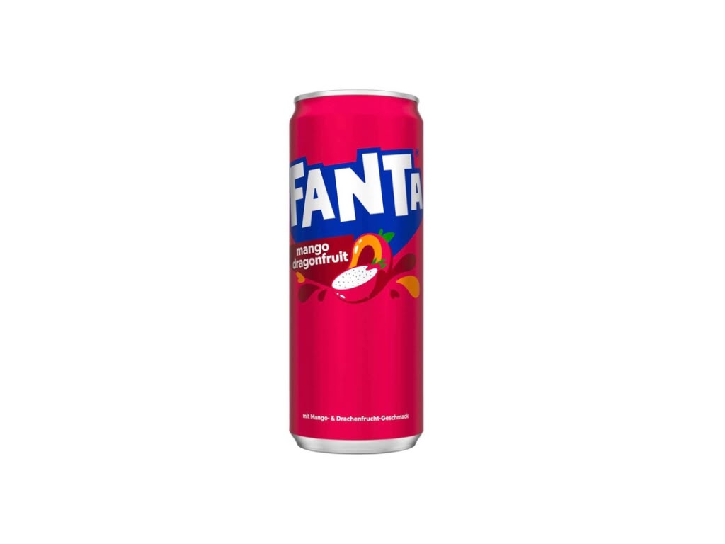 Fanta Mango Dragonfruit – 0,33 l Dose