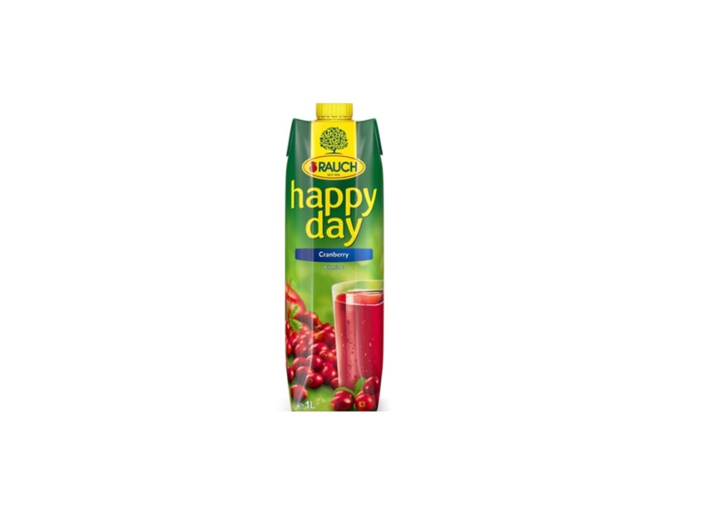 Rauch Happy Day Cranberry 1 l