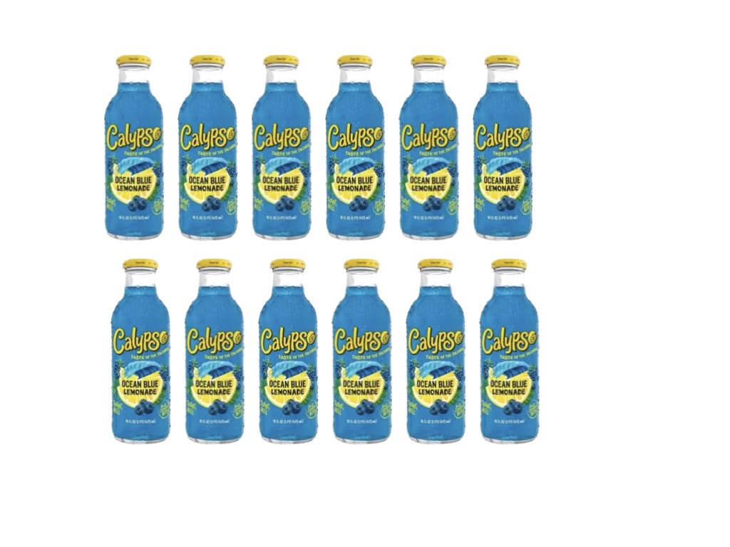 Calypso Ocean Blue Lemonade USA 12er-Pack × 473 ml