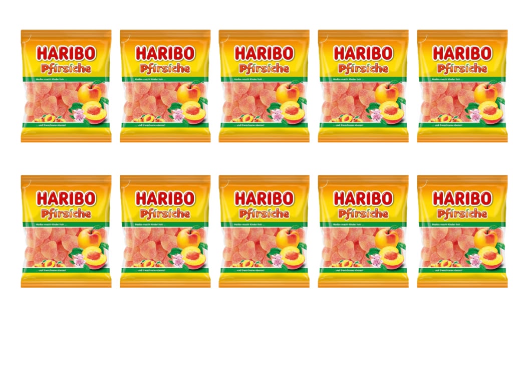 KIG Box HARIBO Pfirsiche – 10 Tüten