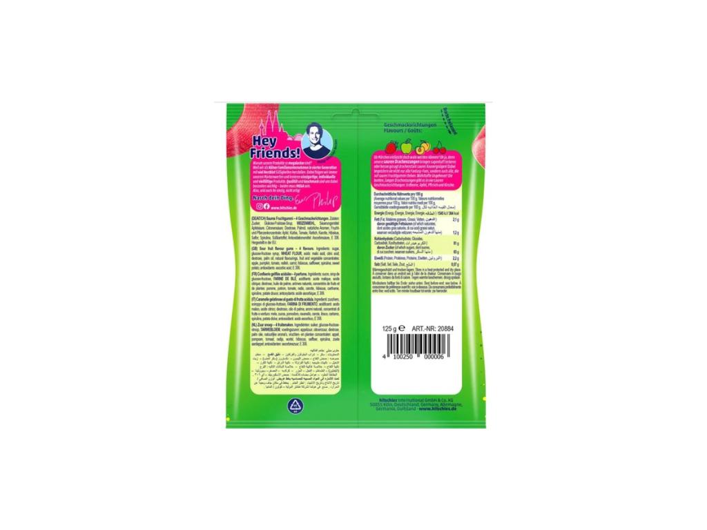 Hitschies Saure Drachenzungen Fruchtgummi 20 x 125g