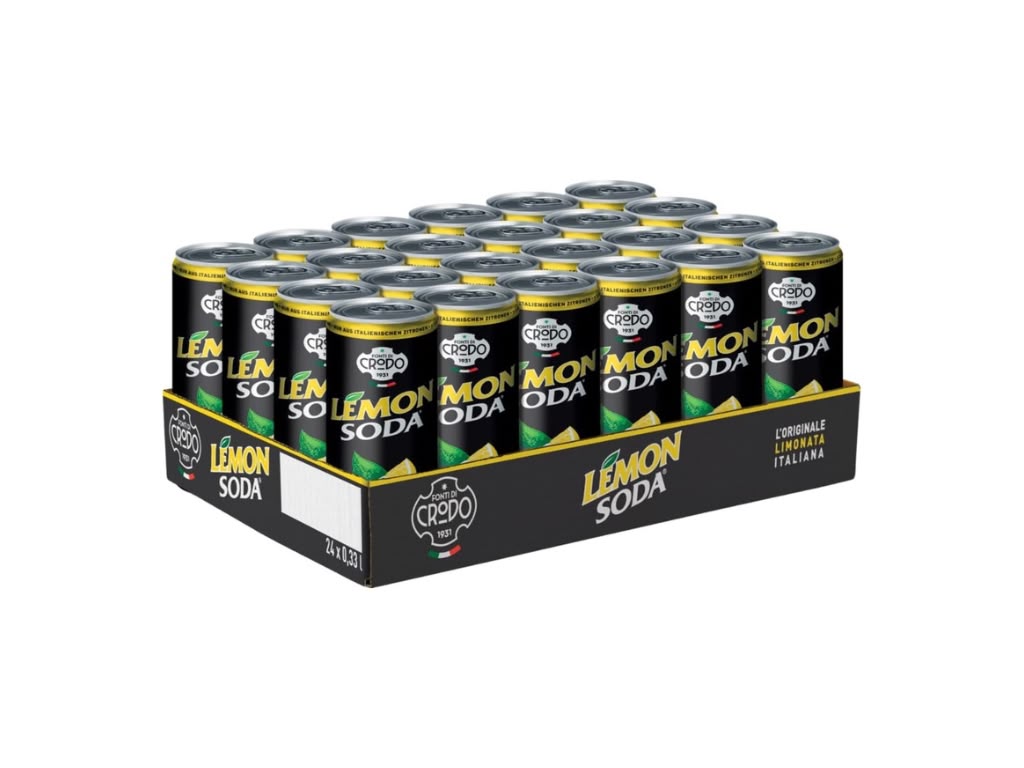 Lemon Soda Original 24 × 0,33 l Großpackung