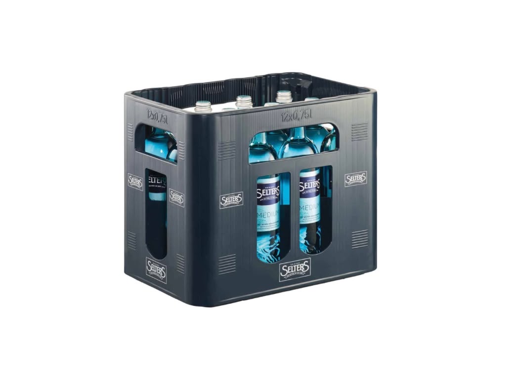 SELTERS Classic – 12 × 0,75 l Glas-Mehrweg