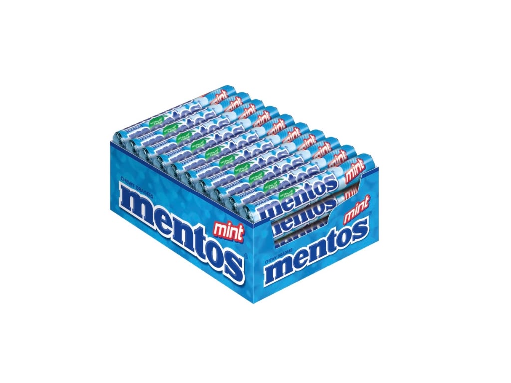 Mentos Mint 40 x 38 g – 1.520 g