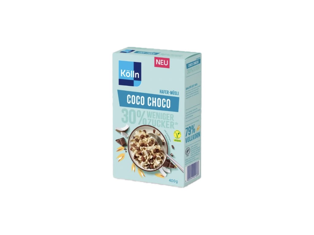 Kölln Coco Choco Hafer-Müsli 30% weniger Zucker 400 g