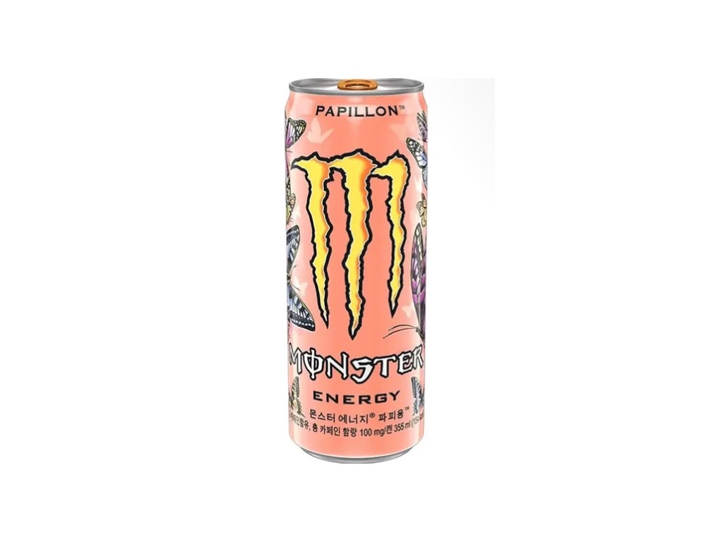 Monster Energy Papillon Peach Nectarine Korea 355 ml